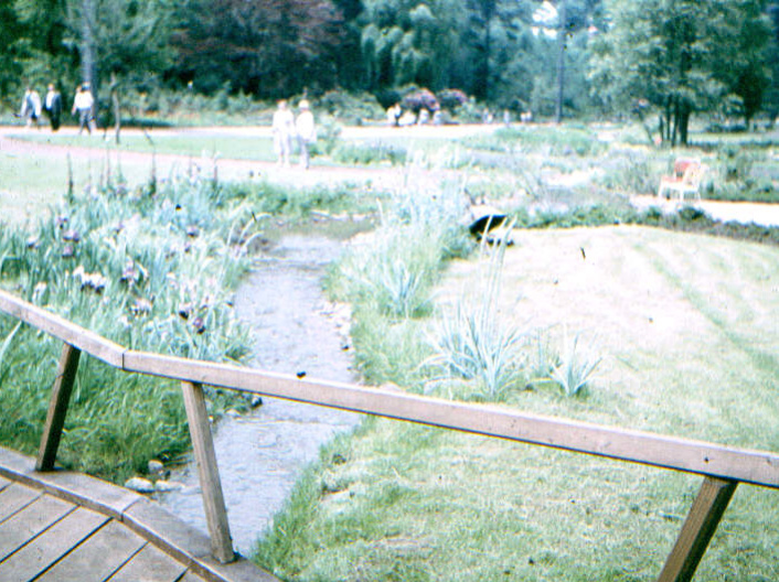 Le Jardin franco-allemand entre 1960 et 1970 Le Jardin franco-allemand entre 1960 et 1970