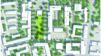 Roonplatz, 2. Preis: Machleidt GmbH, Städtebau + Stadtplanung (Berlin) in Bietergemeinschaft mit sinai Landschaftsarchitekten mbH (Berlin) und SHP Ingenieure GbR (Hannover) Roonplatz, 2. Preis: Machleidt GmbH, Städtebau + Stadtplanung (Berlin) in Bietergemeinschaft mit sinai Landschaftsarchitekten mbH (Berlin) und SHP Ingenieure GbR (Hannover)