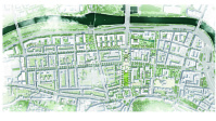 2. Preis: Lageplan, 2. Preis: Visualisierung, Machleidt GmbH, Städtebau + Stadtplanung (Berlin) in Bietergemeinschaft mit sinai Landschaftsarchitekten mbH (Berlin) und SHP Ingenieure GbR (Hannover) 2. Preis: Lageplan, 2. Preis: Visualisierung, Machleidt GmbH, Städtebau + Stadtplanung (Berlin) in Bietergemeinschaft mit sinai Landschaftsarchitekten mbH (Berlin) und SHP Ingenieure GbR (Hannover)
