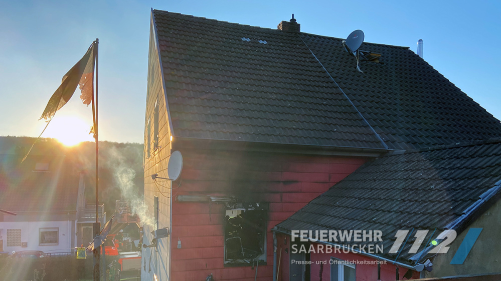 Zimmerbrand in Dudweiler Zimmerbrand in Dudweiler
