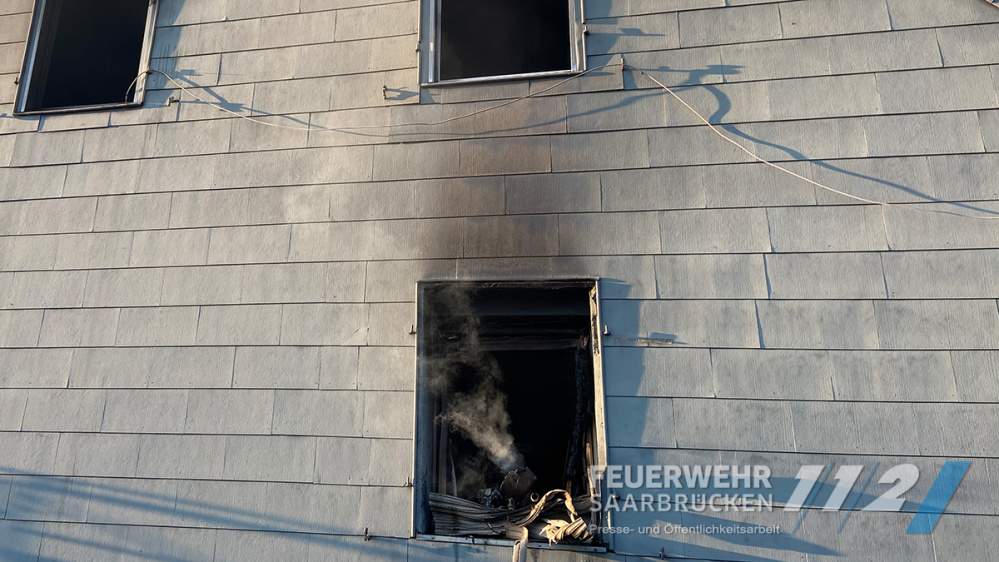 Zimmerbrand in Dudweiler Zimmerbrand in Dudweiler