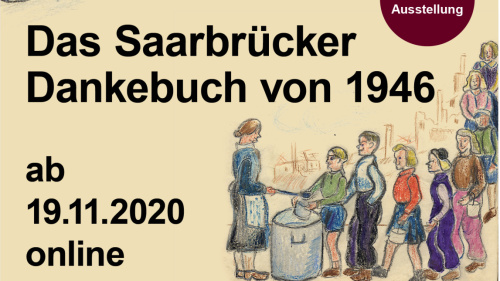 Plakat virtuelle Dankebuch-Ausstellung 2020 Plakat virtuelle Dankebuch-Ausstellung 2020