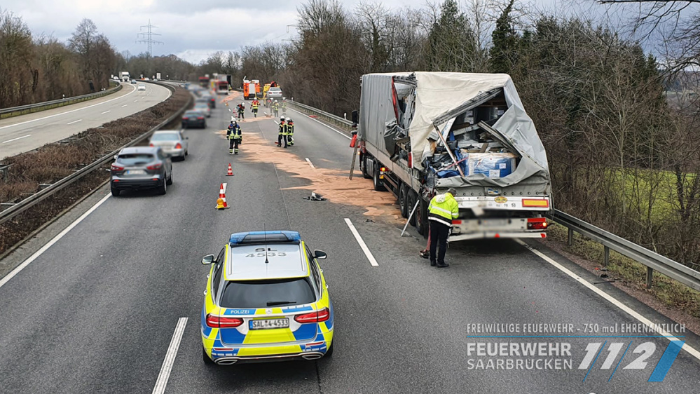 Einsatz LKW Unfall auf der BAB 6 Einsatz LKW Unfall auf der BAB 6