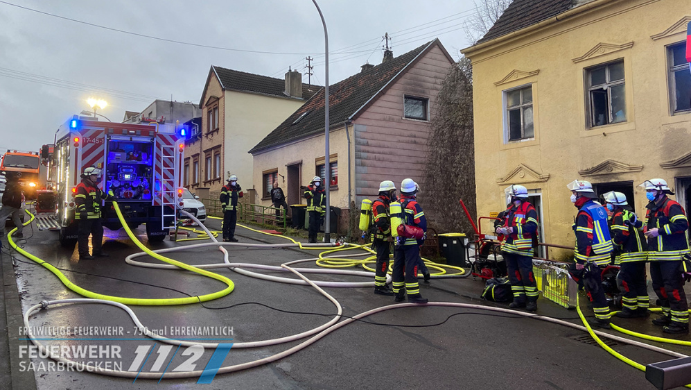 Wohnungsbrand - Luisenthaler Straße, Altenkessel Wohnungsbrand - Luisenthaler Straße, Altenkessel