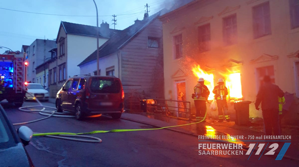 Wohnungsbrand - Luisenthaler Straße, Altenkessel Wohnungsbrand - Luisenthaler Straße, Altenkessel