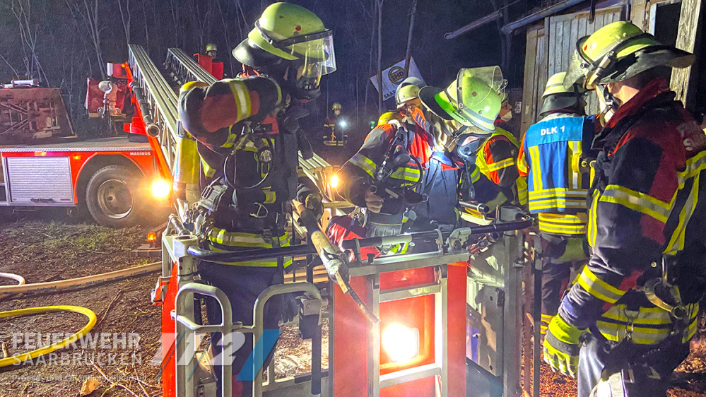 Brand einer Lagerhalle in St. Johann Brand einer Lagerhalle in St. Johann