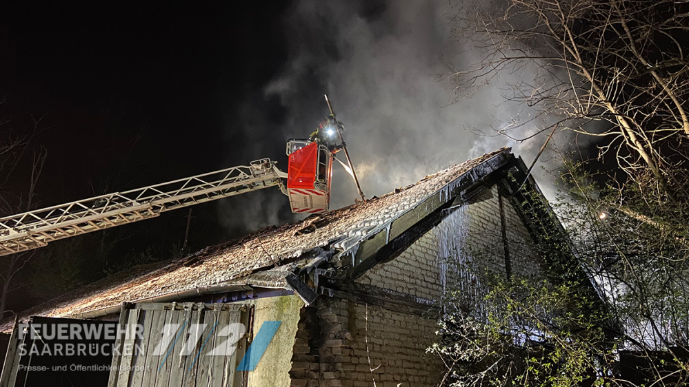 Brand einer Lagerhalle in St. Johann Brand einer Lagerhalle in St. Johann