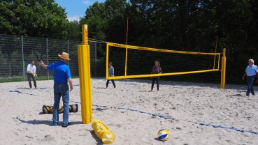 OB Conradt eröffnet neues Beachvolleyballfeld auf der Sportanlage Knappenroth Image
