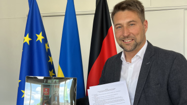 Saarbrücken und Kowel schließen Vertrag zur Solidaritätspartnerschaft Image