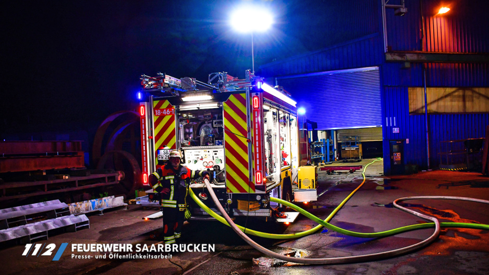 Lagerhallenbrand Dudweiler Lagerhallenbrand Dudweiler