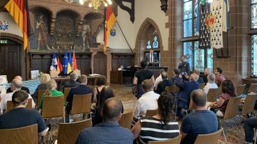 OB Conradt und Kowels Bürgermeister Tschaika unterzeichnen Vertrag zur Solidaritätspartnerschaft Image