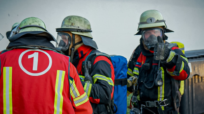 Wohnungsbrand mit Menschenrettung in Dudweiler - 11.01.2024 Wohnungsbrand mit Menschenrettung in Dudweiler - 11.01.2024
